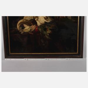 Vanitasstillleben mit Eule