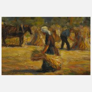 Bruno Brzoska, Heuernte