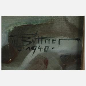 W. Büttner, Stillleben mit Kernstück