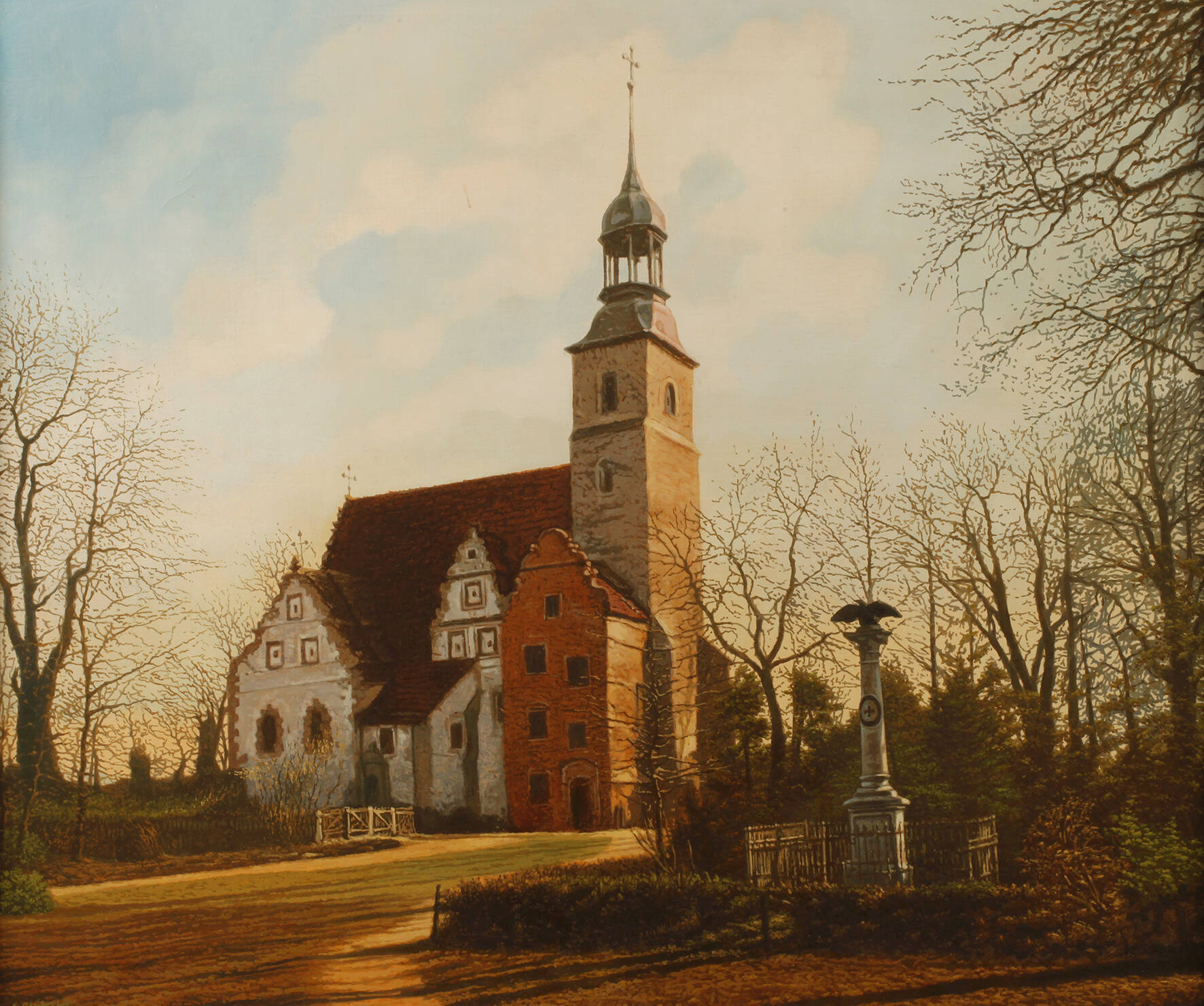 S. Calazka, Kirche in Rothsürben