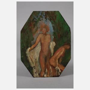 Georges d´Espagnat, Beim Bade