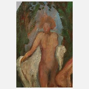 Georges d´Espagnat, Beim Bade