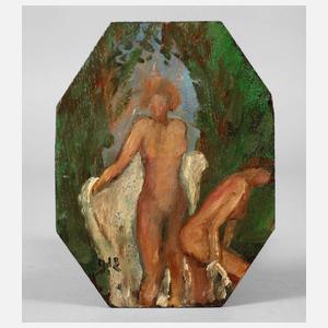 Georges d´Espagnat, Beim Bade