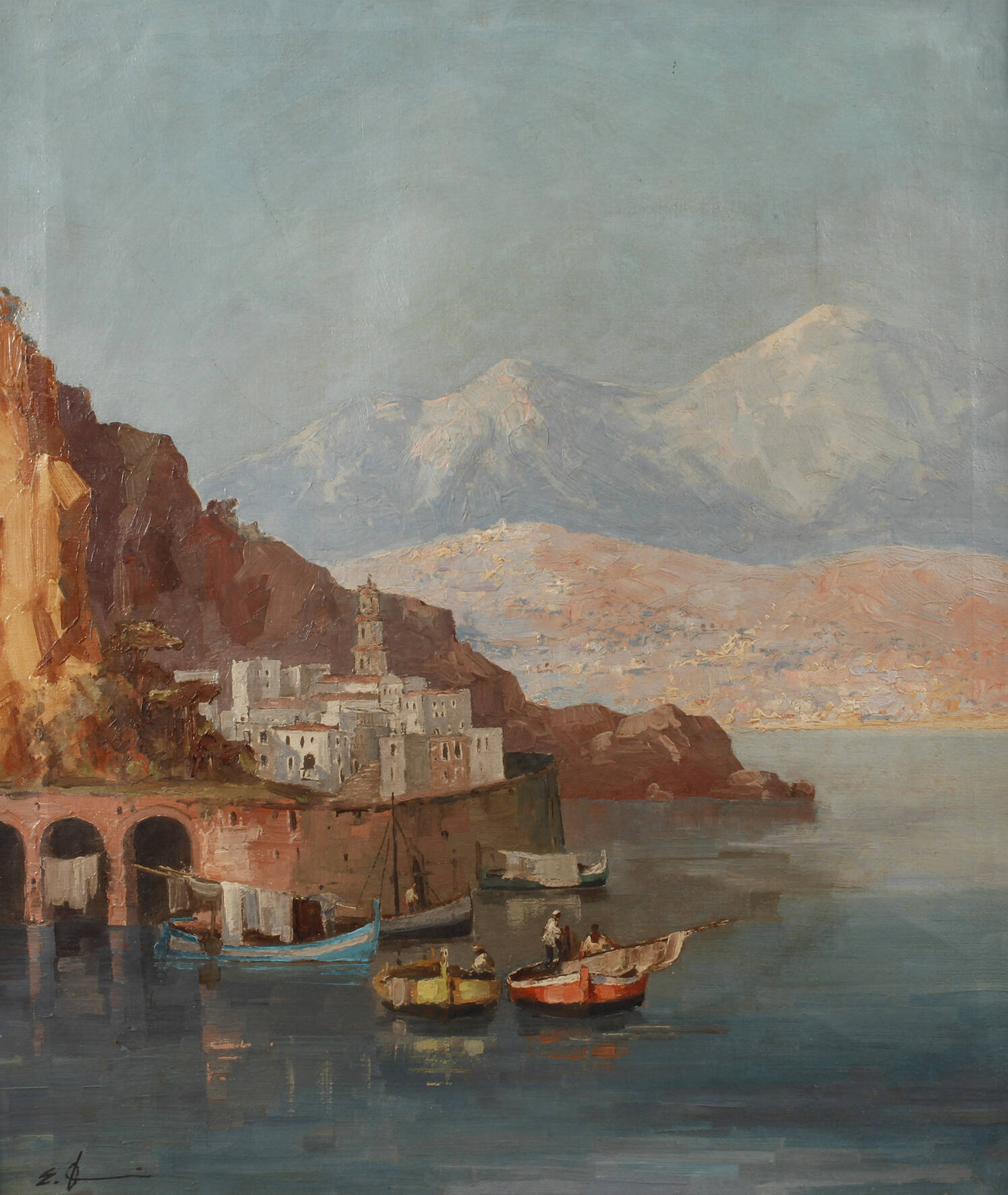 Erich Demmin, An der Amalfiküste