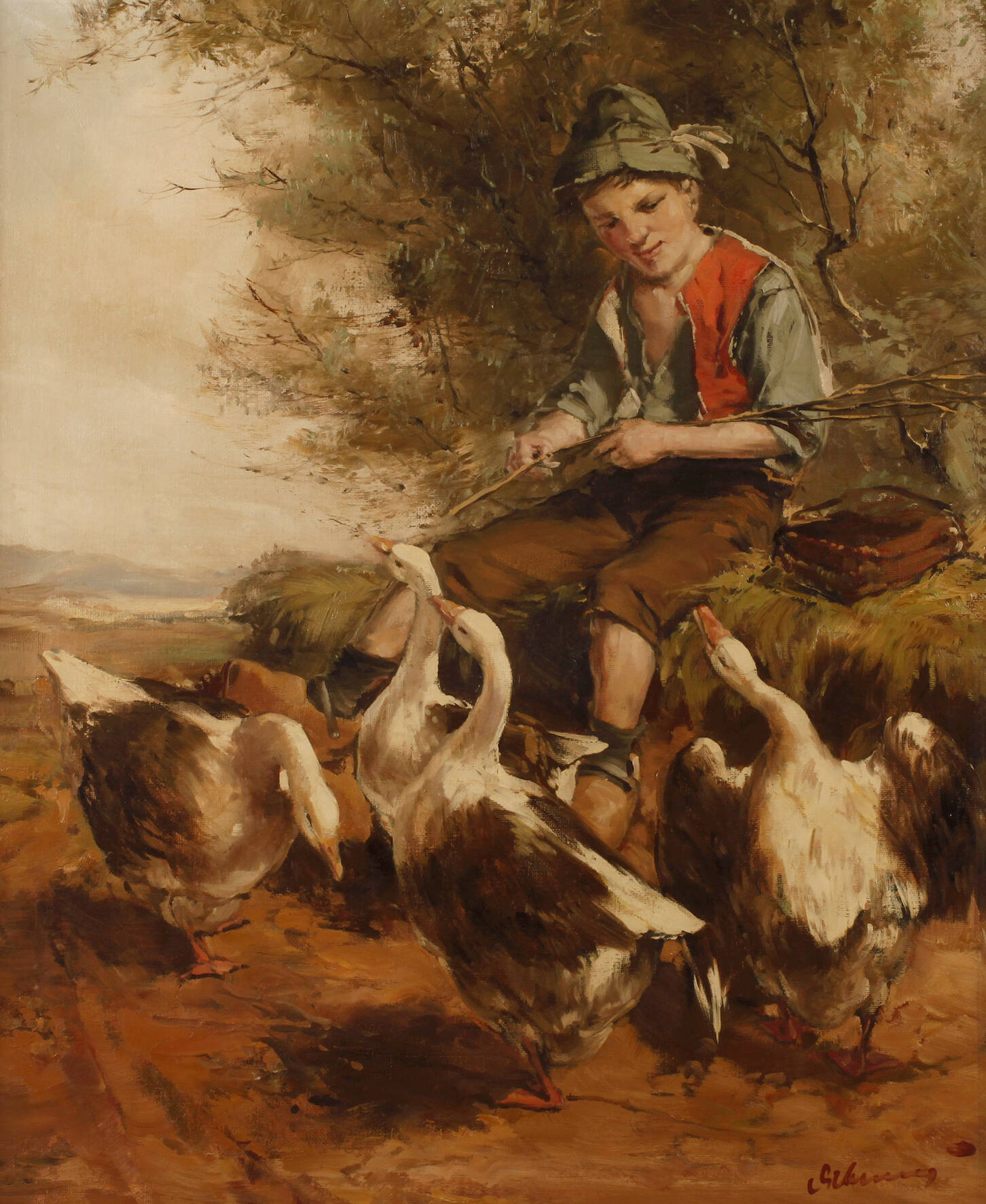 Gerhard Dickmeis "Gänsejunge"