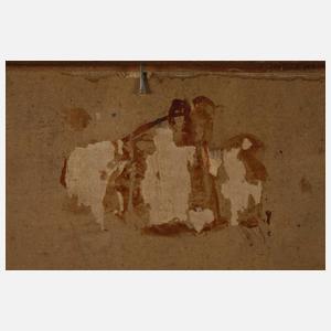 Paul Erbe, Bachlauf in Winterlandschaft