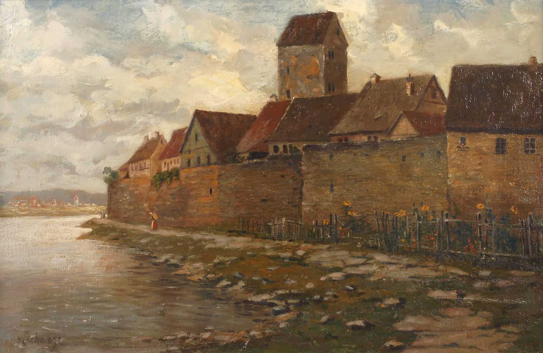 Prof. Elmar von Eschwege, Stadt am Fluss