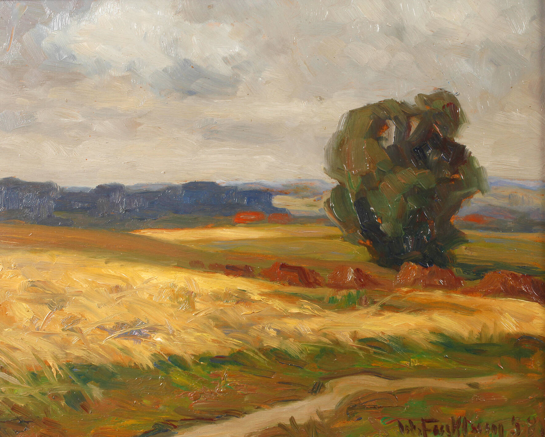 Wilhelm Facklam, Weite Landschaft
