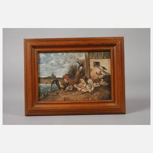 E. Felix, Auf dem Hühnerhof