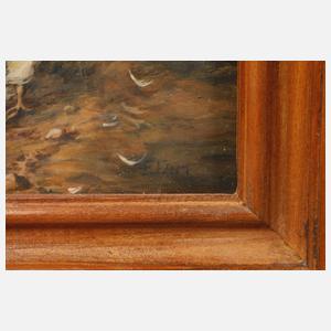 E. Felix, Auf dem Hühnerhof