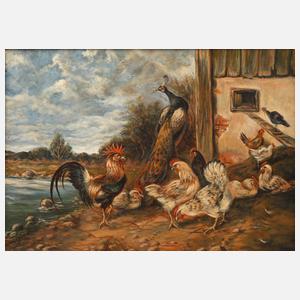 E. Felix, Auf dem Hühnerhof