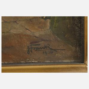 Sepp Frank, Beim Antiquar