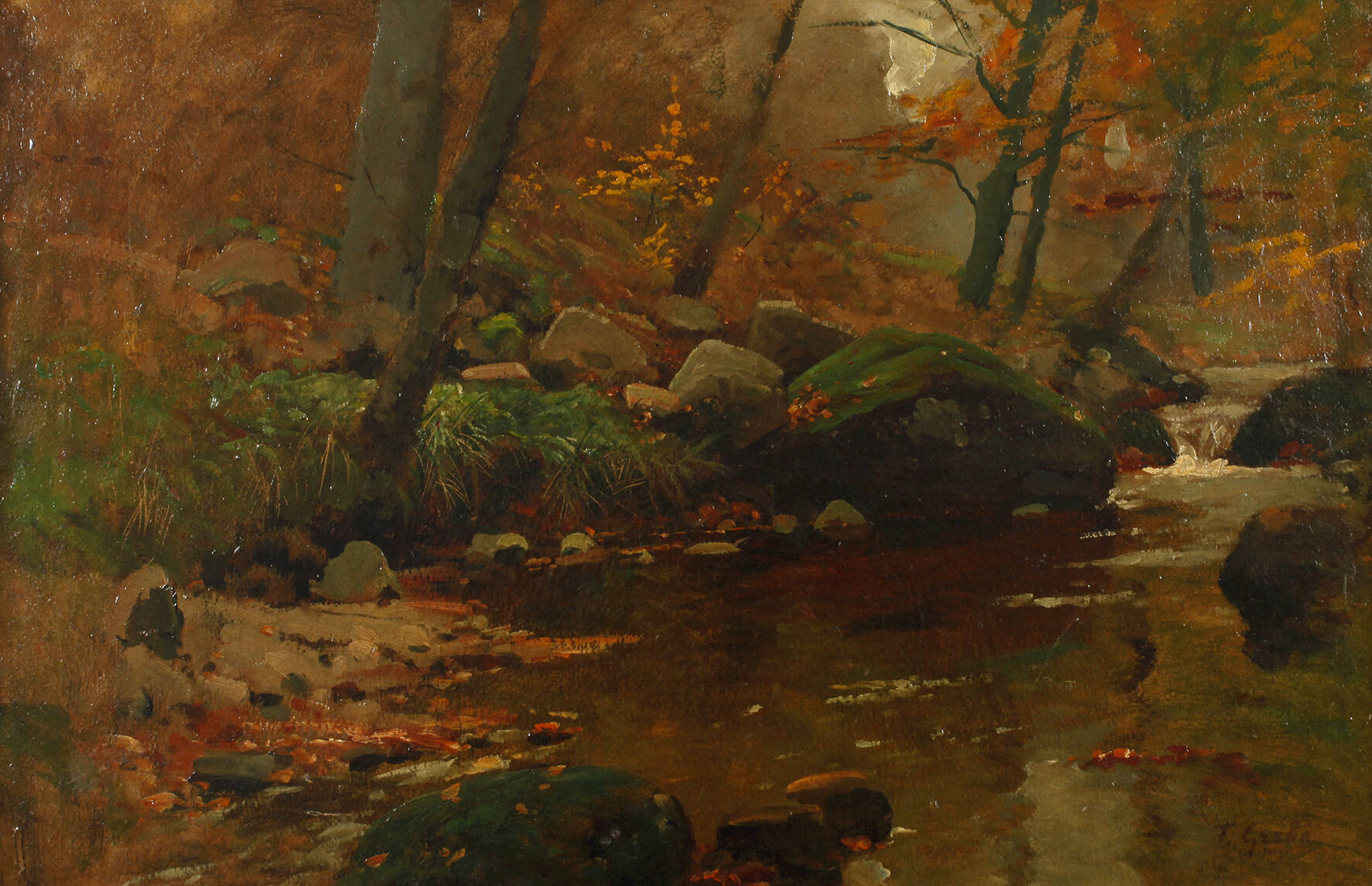 Friedrich Grebe, Am Waldbach