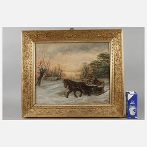 Hadermann, Schlittenfahrt