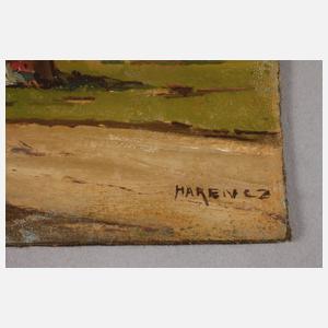 Joseph Harencz, Paar ländliche Szenen