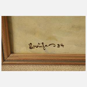 Bruno Hecker, Weinseliges Liebespaar