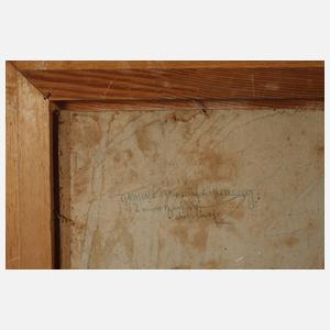 Bruno Hecker, Weinseliges Liebespaar