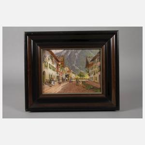 Georg Hemmrich, Ankunft der Postkutsche