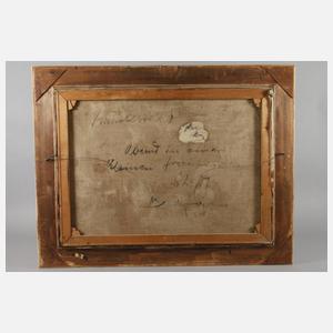 Willy Jäger, Malerwinkel in Marktbreit