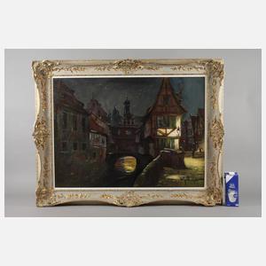 Willy Jäger, Malerwinkel in Marktbreit