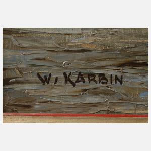 W. Karbin, Rialtobrücke in Venedig