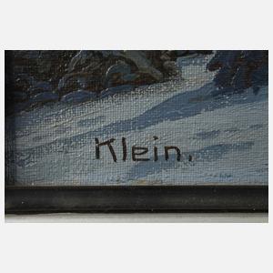 Klein, Winterlandschaft