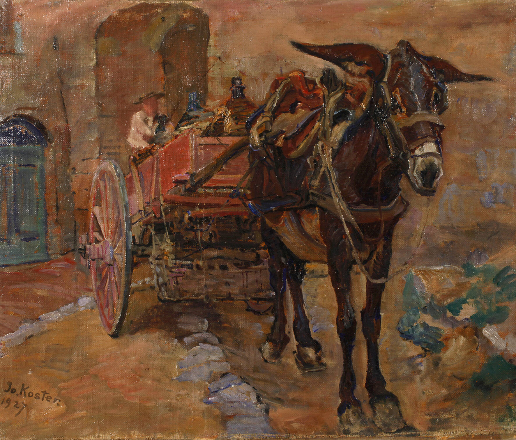 Jo Koster, Sizilianischer Eselskarren