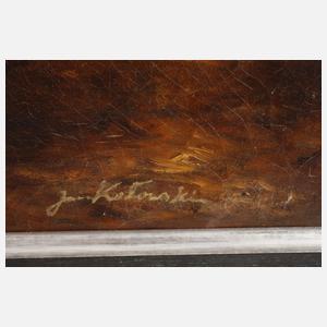 Jan Kotowski, Ungarische Dorflandschaft