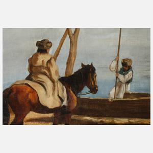 Jan Kotowski, Ungarische Dorflandschaft