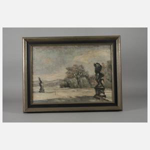 Wolfgang Kronsbein, Winterlicher Barockpark