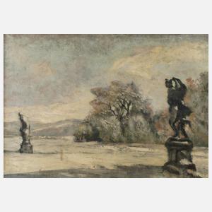 Wolfgang Kronsbein, Winterlicher Barockpark