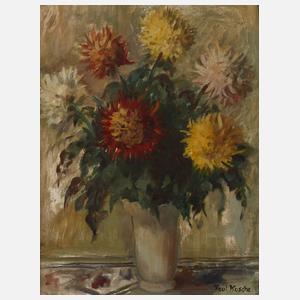 Paul Kusche, Dahlienstillleben