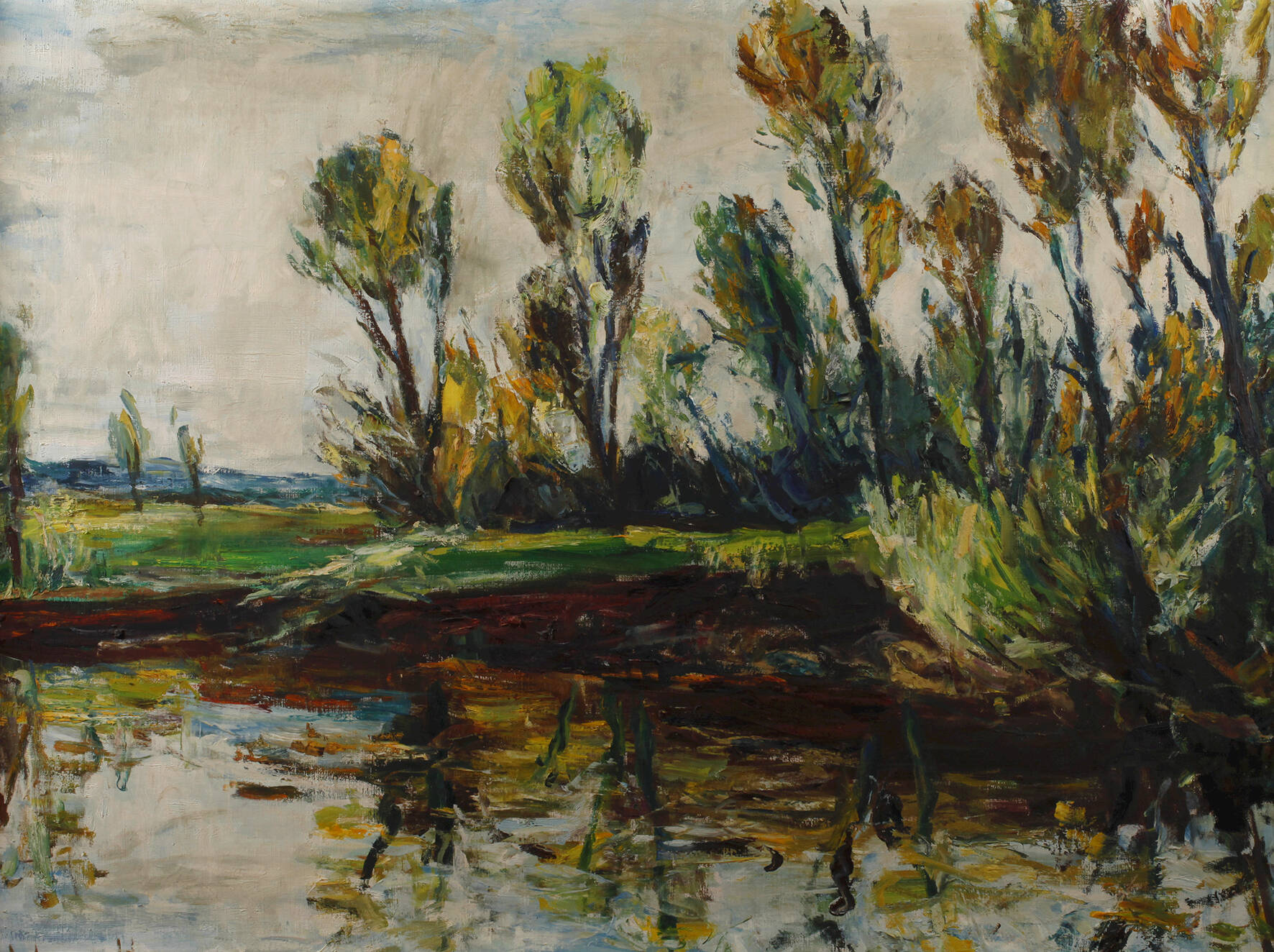 Anton Lamprecht, Am Weiher