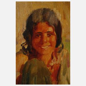 Prof. Hans Larwin, Lachendes Mädchen