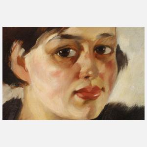 Rudolf Lengrüsser, Mädchen im Pelzmantel