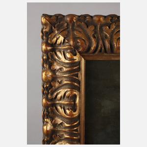 Jac. Leroux, Stillleben mit Portraitbüste