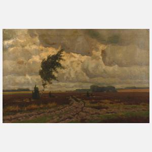 Franz Maecker, "Heidelandschaft"