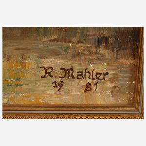 Richard Mahler, Feldblumenstrauß