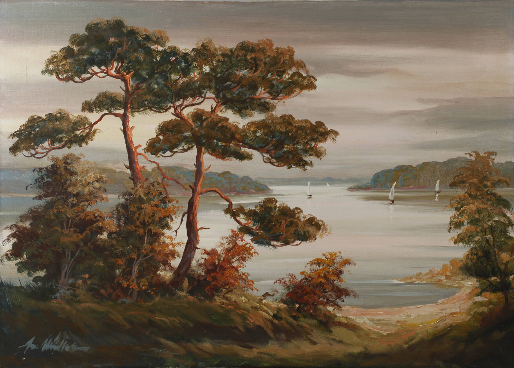 Prof. Artur Müller, Kiefern am See