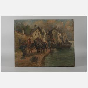 Fritz Neumann, Zollkontrolle im Hafen