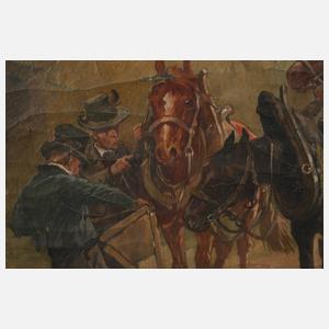 Fritz Neumann, Zollkontrolle im Hafen