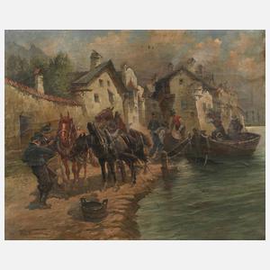 Fritz Neumann, Zollkontrolle im Hafen