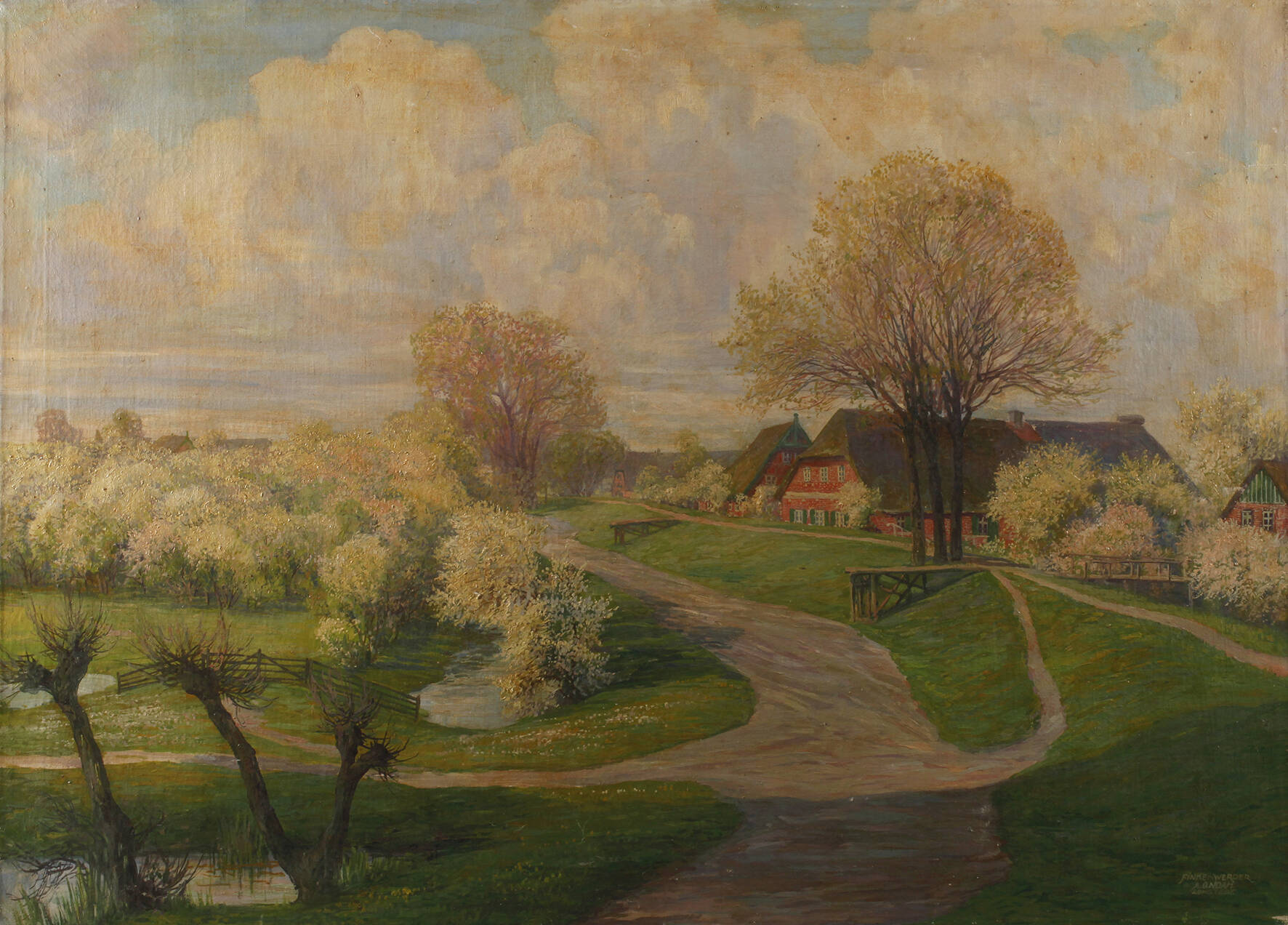 Alexander Oskar Noah, Reethäuser in Finkenwerder