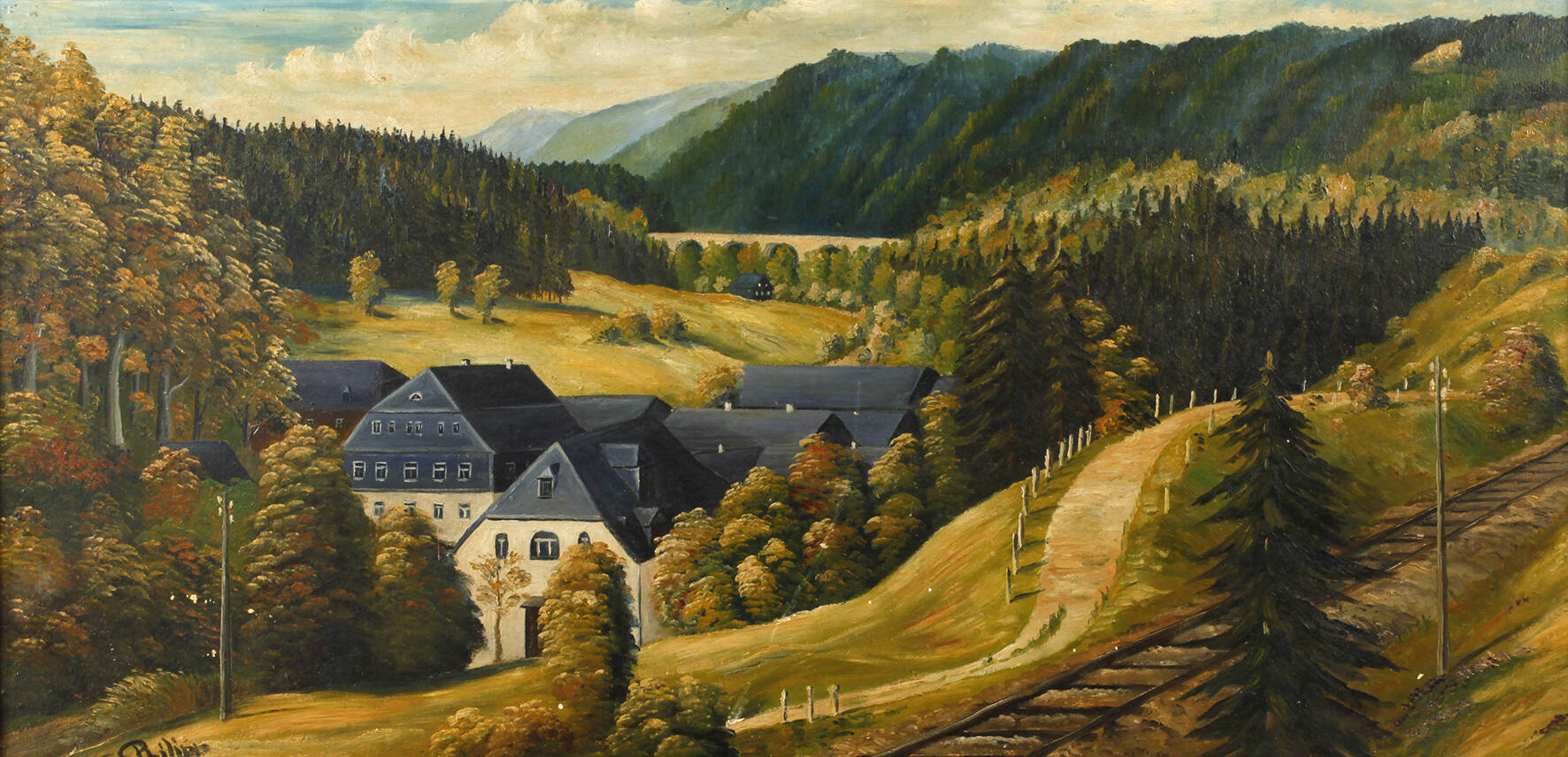 W. Philipp, Die Heinrichshütte bei Wurzbach