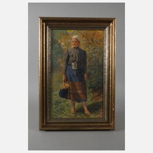 Martin Ränike, Beerensammlerin im Wald