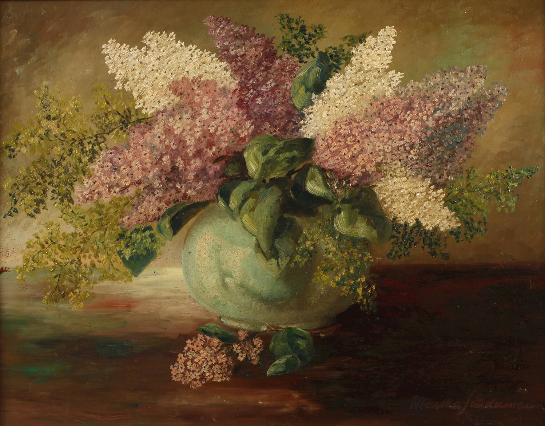 Martha Sündermann, Fliederstillleben