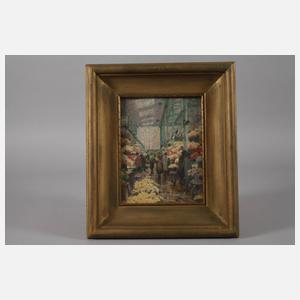 M. Thiele, Auf dem Blumenmarkt