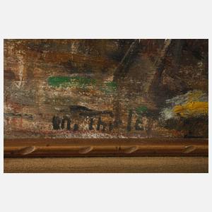 M. Thiele, Auf dem Blumenmarkt