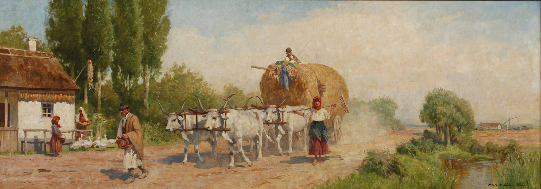 Prof. Max Tilke, Pusztalandschaft