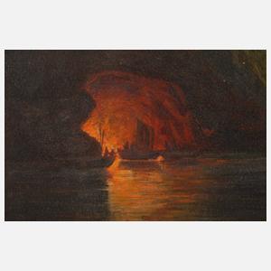 A. Tobler, Grotte am Meer